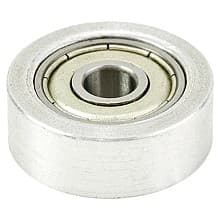 Steel Ball Bearing Guide 1" Overall Dia x 1/4" Inner Dia x 11/32" Height