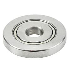 1-1/4" x 5/16" x 0.196" Steel Ball Bearing Guide