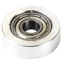 22mm x 8mm x 7mm Steel Ball Bearing Guide