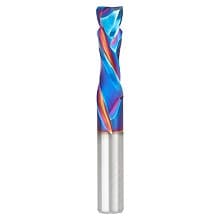 10m Dia m x 32mm CNC Solid Carbide Spektra Extreme Tool Life Coated Compression Spiral Bit, 2 Flute, 10mm Shank
