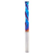 5mm Dia x 25mm CNC Solid Carbide Spektra Extreme Tool Life Coated Mortise Compression Spiral Bit, 2 Flute, 5mm Shank