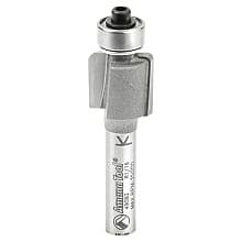 1/2" x 1/16" Radius Cove Router Bit, 2-Flute, 1/4" Shank