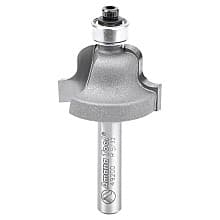 1" Dia x 5/8" Carbide Tipped Roman Ogee Bit, 5/32 Radius, 1/4" Shank