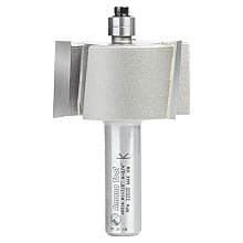 3/4" Depth x 1-7/8" Dia x 1" Rabbeting Bit, 3-Flute, 1/2" Shank