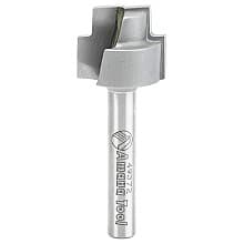 3/4" Dia x 5/8" Stepped Rabbet Bit, 1/4" Shank