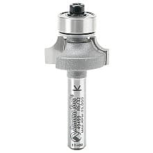 13/16" x 5/32" Radius Corner Round Router Bit, 2-Flute, 1/4" Shank