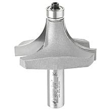 2-1/4" x 7/8" Radius Corner Round Router Bit, 2-Flute, 1/2" Shank