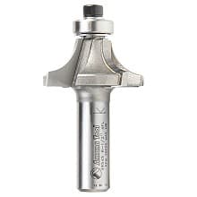 1-5/8" x 1/2" Radius Corner Rounding/Beading Router Bit, 4-Flute, 1/2" Shank