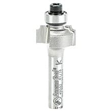5/8" x 1-3/4" x 1/16" Radius Beading Router Bit, 2-Flute, 1/4" Shank