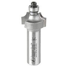 7/8" x 2-7/16" x 3/16" Radius Beading Router Bit, 2-Flute, 1/2" Shank