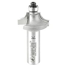 1-1/8" x 2-7/16" x 5/16" Radius Beading Router Bit, 2-Flute, 1/2" Shank