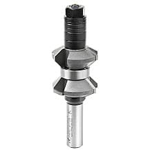 1-3/8" x 4-1/4" Variable Double Chamfer Bit, 3-Wing, 1/2" Shank