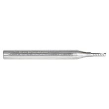 1.5mm x 30mm Up-Cut 'O' Aluminum Cutting CNC Spiral Router Bit, 1-Flute, 3mm Shank