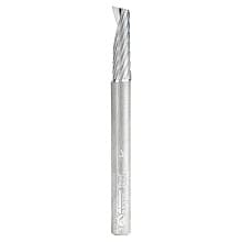 3/16" x 2" x 5/8" Up-Cut 'O' Aluminum Cutting CNC Spiral Router Bit, 1-Flute, 3/16" Shank