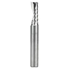 3/8" x 3" x 5/8" Up-Cut 'O' Aluminum Cutting CNC Spiral Router Bit, 1-Flute, 3/8" Shank