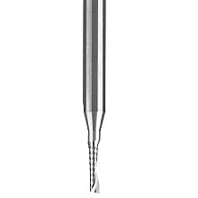 1/16" x 2" Up-Cut 'O' Plastic Cutting CNC Spiral Router Bit, 1-Flute, 1/8" Shank