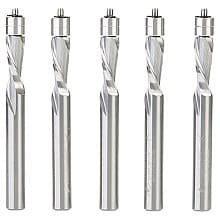 1/4" Dia x 5/8" InVectra Aluminum Laminate Trim, 1/4" Shank (5/Pack)