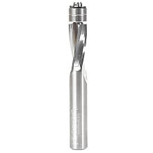 1/2" x 4" Plastic Spiral Flush Trim Bit with Double Ball Bearing, 1/2" Shank