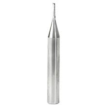 1/16" x 2" Up-Cut 'O' Plastic Cutting CNC Spiral Router Bit, 1-Flute, 1/4" Shank