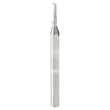 1/16" x 1-1/2" Up-Cut 'O' Aluminum Cutting CNC Spiral Router Bit, 1-Flute, 1/8" Shank