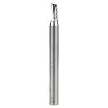 5/32" x 2" Up-Cut 'O' Aluminum Cutting CNC Spiral Router Bit, 1-Flute, 3/16" Shank