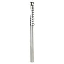 6mm x 75mm x 30mm Up-Cut 'O' Plastic Cutting CNC Spiral Router Bit, 1-Flute, 6mm Shank