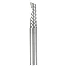 8mm x 64mm Up-Cut 'O' Aluminum Cutting CNC Spiral Router Bit, 1-Flute, 8mm Shank