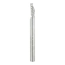 1/8" x 1-1/2" Down-Cut 'O' Aluminum Cutting CNC Spiral Router Bit, 1-Flute, 1/8" Shank