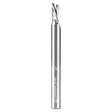 3/16" x 2" x 3/8" Down-Cut 'O' Plastic Cutting CNC Spiral Router Bit, 1-Flute, 3/16" Shank