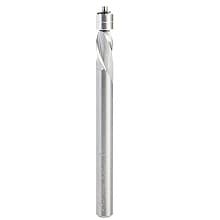 1/4" x 3" Aluminum Cutting Down-Cut Flush Trim Spiral Bit, 2-Flute, 1/4" Shank