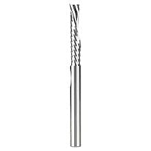 6mm x 75mm Down-Cut 'O' Plastic Cutting CNC Spiral Router Bit, 1-Flute, 6mm Shank