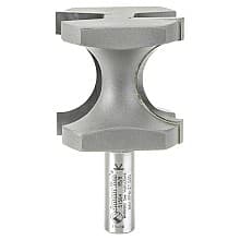 2" x 5/8" Radius Bull Nose Router Bit, 2-Flute, 1/2" Shank