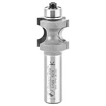 7/8" Dia x 3/4" Carbide Tipped Bull Nose Bit, 13/64" Radius, 1/2" Shank