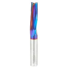 1/2" Dia x 1-5/8" Solid Carbide Spektra Extreme Tool Life Coated Spiral Finisher Router Bit, 1/2" Shank Up-Cut