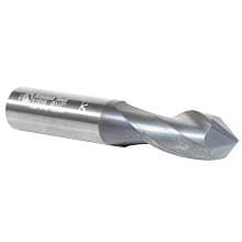 1/2" x 3" High Performance CNC 'V' Up-Cut Spiral Drill Router Bit/End Mill, 2-Flute, 1/2" Shank