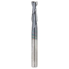 3/16" Dia x 5/8" CNC Solid Carbide Up-Cut Spiral Router Bit for Steel/Stainless Steel with AlTiN Coating 2-Flute, 3/16" Shank