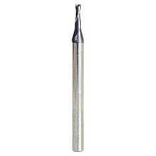 0.060" AlTiN Coated CNC Steel Square Mini End Mill Bit, 2-Flute