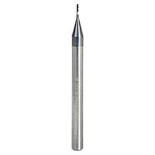 0.025" AlTiN Coated CNC Steel Square Mini End Mill Bit, 4-Flute