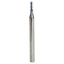 0.060" AlTiN Coated CNC Steel Square Mini End Mill Bit, 4-Flute