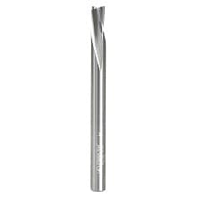 1/4" Dia x 3/8" Solid Carbide Spiral Finisher, 1/4" Shank Down-Cut Router Bit