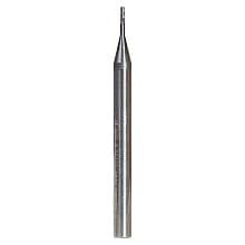 0.030" AlTiN Coated CNC Steel Ball End Mini Mill Bit, 4-Flute