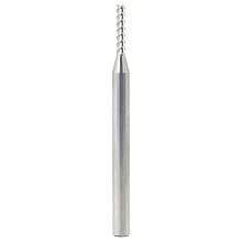 3mm x 15mm 55° CNC Solid Carbide Aluminum/Acrylic Cutting Helix End Mill Bit, 3-Flute, 6mm Shank