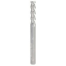1/8" x 1/2" 55° CNC Solid Carbide Aluminum/Acrylic Cutting Helix End Mill Bit, 2-Flute, 1/8" Shank