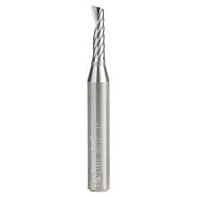 5/32" x 2" x 9/16" Up-Cut 'O' Aluminum Cutting CNC Spiral Router Bit, 1-Flute, 1/4" shank