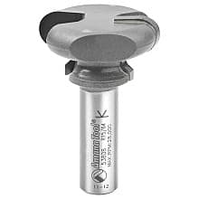 1-1/2" Dia x 13/16" Carbide Tipped Finger Grip Bit, 5/64" x 15/64" Radius, 1/2" Shank