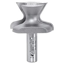 2" Dia x 1-1/4" Carbide Tipped Finger Grip Bit, 1/4" x 3/16" Radius, 1/2" Shank