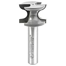 1-1/4" Dia x 7/8" Carbide Tipped Window Sill Edge 7/32" Radius, 1/2" Shank