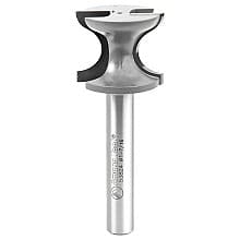 1-7/16" Dia x 1-1/8" Carbide Tipped Window Sill Edge 3/8" Radius, 1/2" Shank