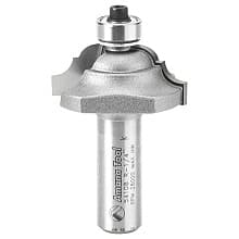 1-1/2" Dia x 5/8" Carbide Tipped Classical Bead/Cove Bit, 7/32" x 15/64" Radius, 1/2" Shank