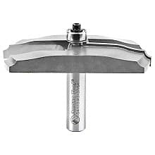 3-9/16" Dia x 1/2" Carbide Tipped Classical Raised Panel Bit, 5/32" Radius, 1/2" Shank